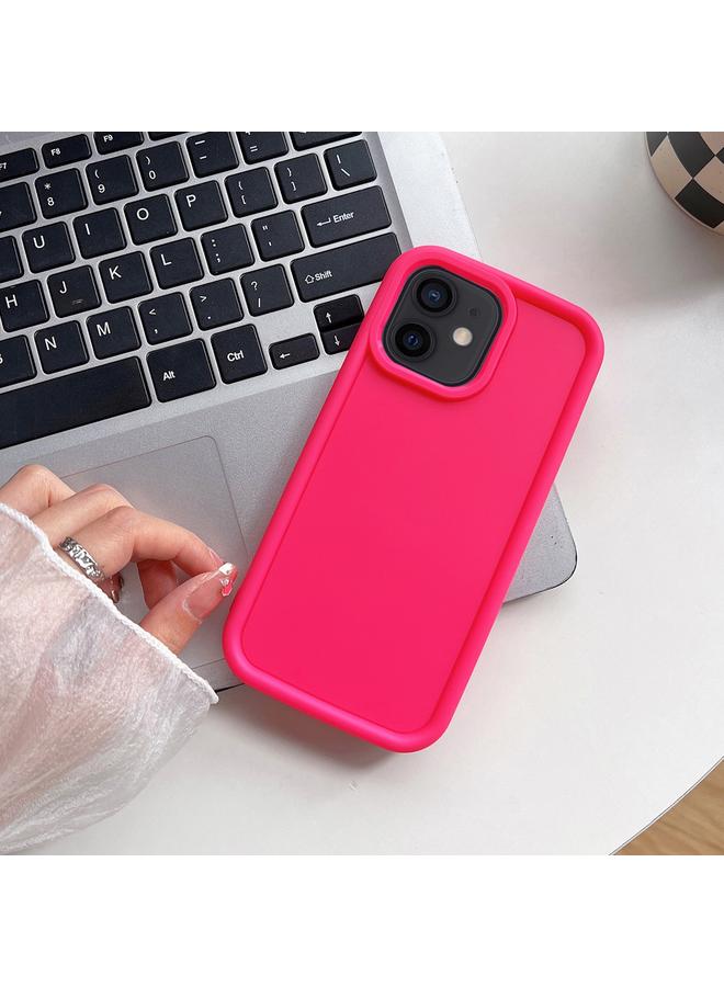 اس-توب جراب لهاتف iPhone 12 مصنوع من مادة TPU المقاومة للصدمات وإطار غير لامع - Image 1