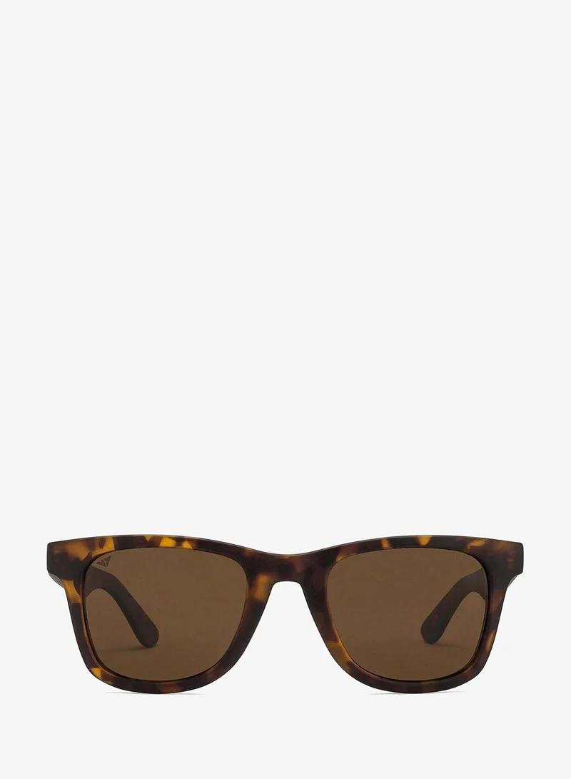 Vincent Chase VINCENT CHASE EYEWEAR By Lenskart | Full Rim Brown Wayfarer Branded Latest and Stylish Sunglasses | Polarized and 100% UV Protected | Men & Women | Large | VC S11290-Pack of 1