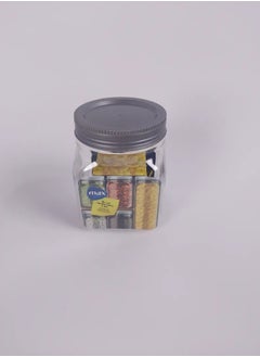 max plast Max Plast 400ml High Quality Plastic Bean Jar, Multicolour  - Image 3