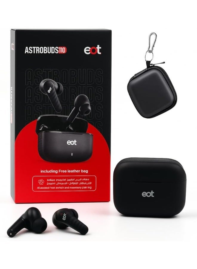 eot ASTROBUDS-110 Wireless Earbuds: Up to 35 Hours of Battery Life, High-Resolution Audio with AAC, Quad Microphone, ENC | BoomX Bass - Image 3