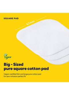 MEDIHEAL Vitamide Brightening Pad, Contains Nicotinamide, Square Cotton Facial Toner Pads, Radiance Boosting Pads for Clear, Anti-Defect Facial Pads - 100 Pads  - Image 5