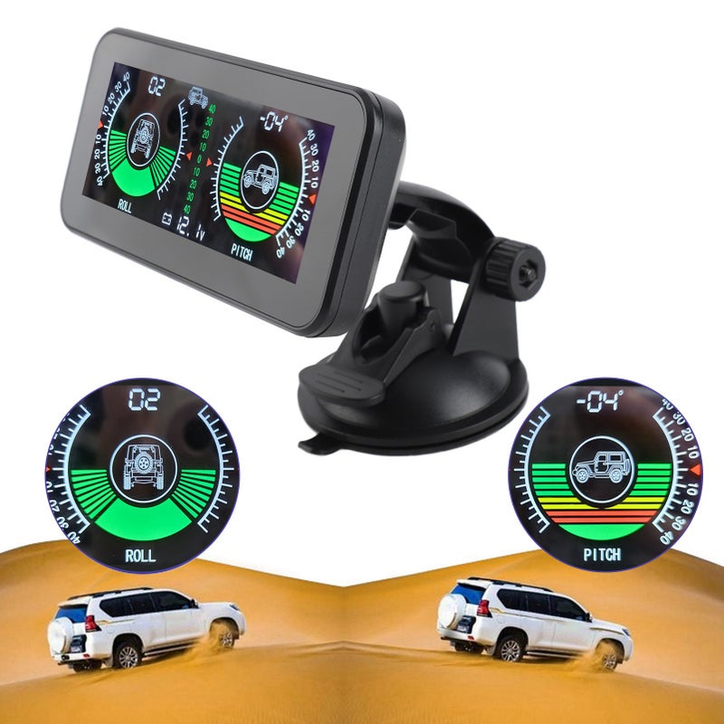 مقياس الميل العام للسيارات:
- قياس في الوقت الحقيقي من -40 درجة إلى +40 درجة
- شاشة LCD ملونة عالية الوضوح والدقة العالية
- وضع توفير الطاقة التلقائي
- مقياس الزاوية الرقمي لمراقبة سلامة قيادة السيارة - Image 5