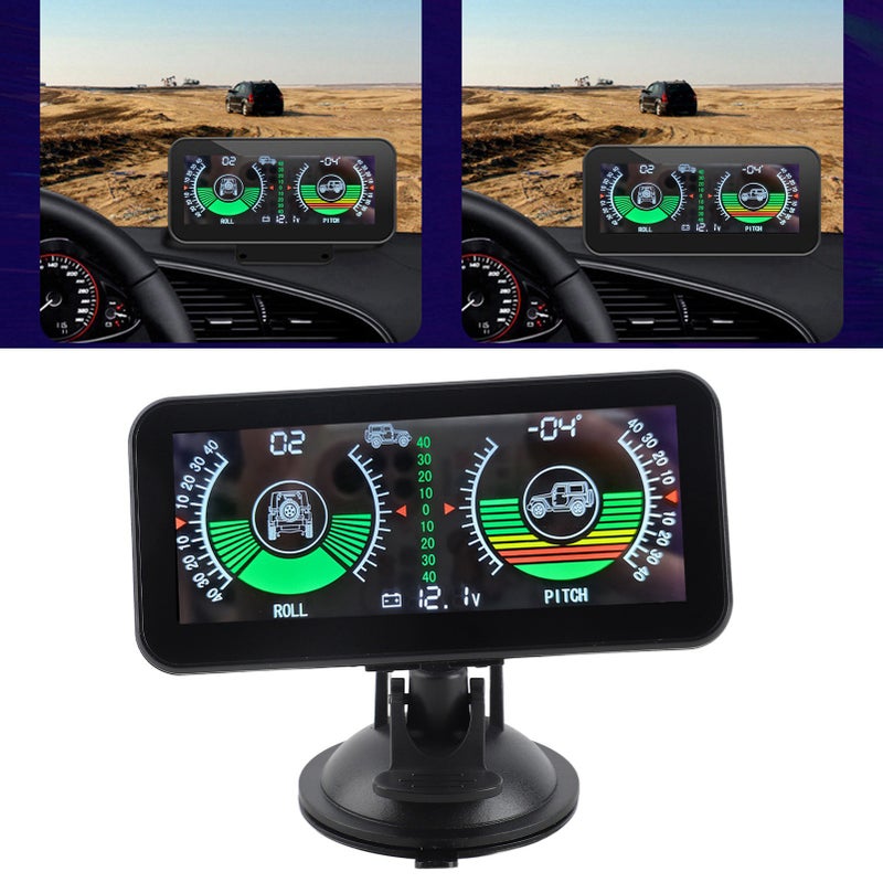 مقياس الميل العام للسيارات:
- قياس في الوقت الحقيقي من -40 درجة إلى +40 درجة
- شاشة LCD ملونة عالية الوضوح والدقة العالية
- وضع توفير الطاقة التلقائي
- مقياس الزاوية الرقمي لمراقبة سلامة قيادة السيارة - Image 2
