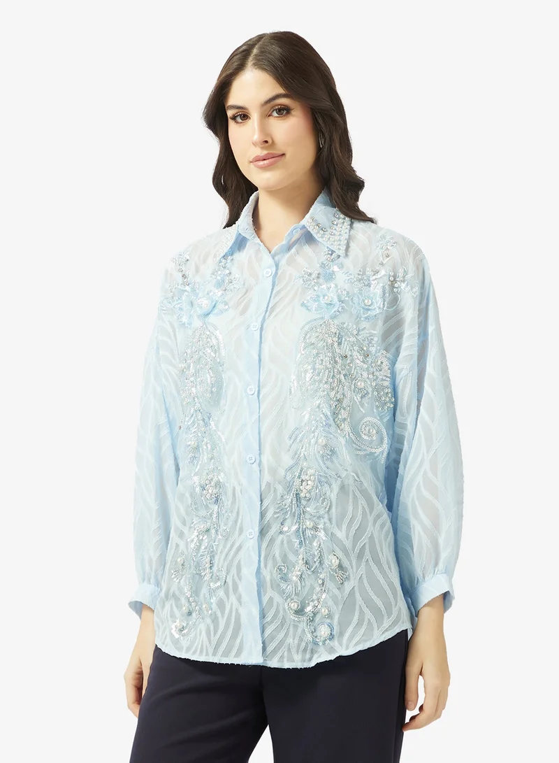 ايلا قميص مزخرف