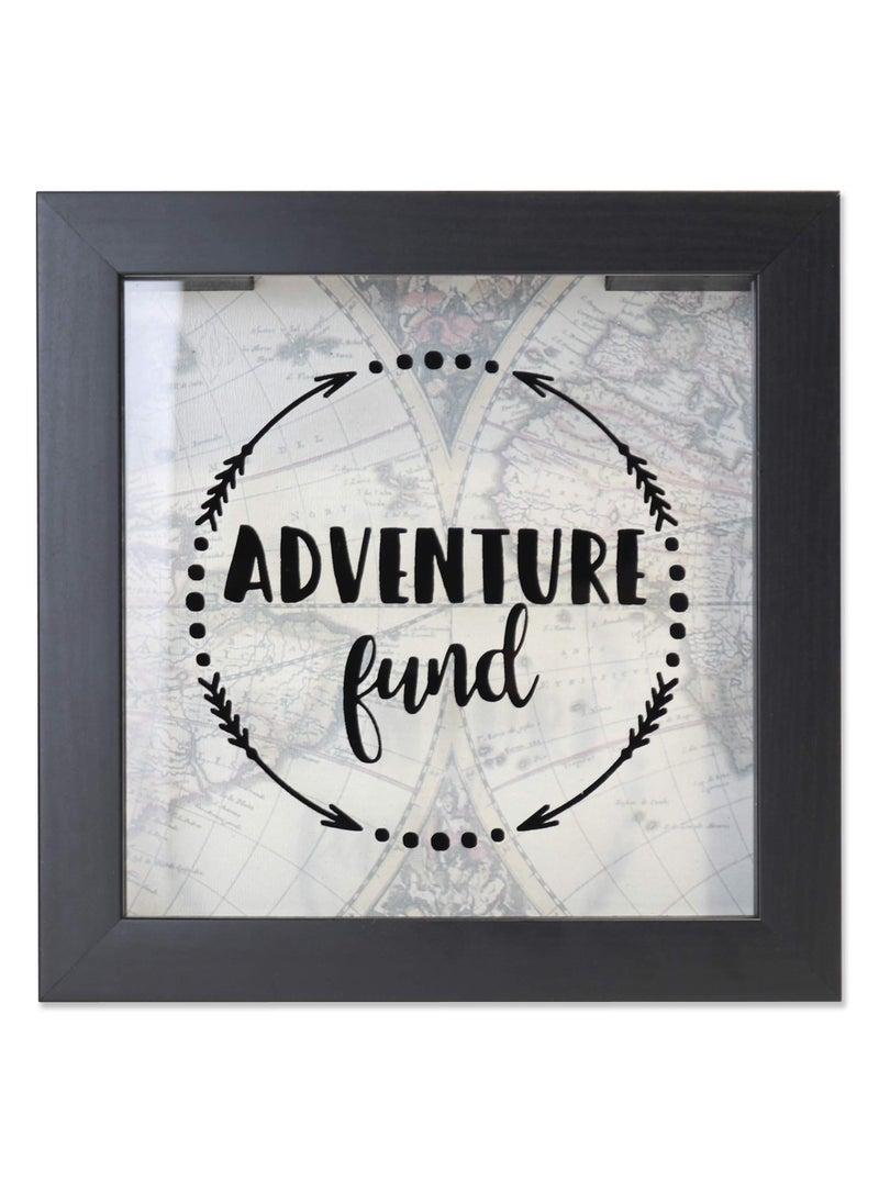 Lawrence Frames Lawrence Frames 8x8 Adventure Fund Black Shadow Box Frame 