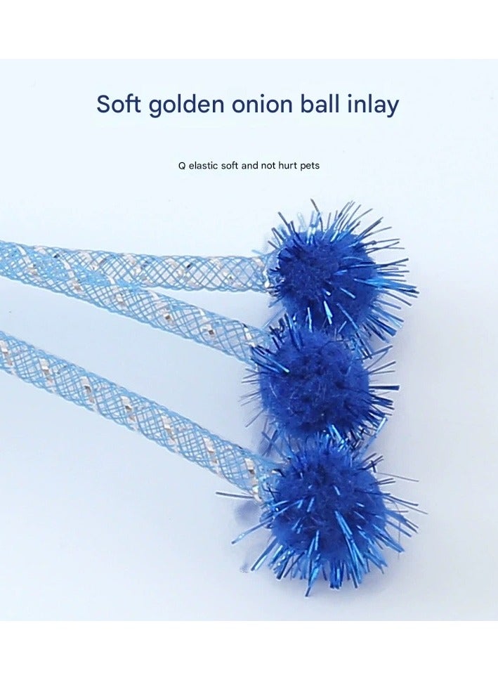 Goolsky Pet Cat Claw-Sharpener Tube-Ball Toy with Rattle-Stones and Rotatable Candy-Ball – Interactive Sound-Making Claw-Grinding Toy for Indoor Kittens and Adult Cats - Image 3