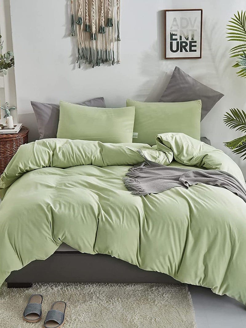 Sleeping Owls because your sleep matters Sleeping Owls Solid 210TC 100 Cotton 400Gsm Double Bedding Set Heavy Winter Comforter Moss 