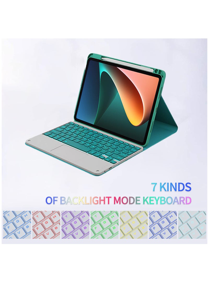SOLARAE Detachable Slim Wireless Resistant Proof Keyboard Case for Xiaomi Mi pad 5/Mi pad 5 Pro 11inch - Image 3