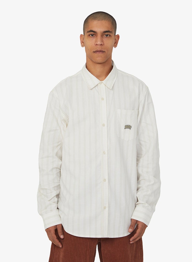 HUF CLASSIC ARCH LS OXFORD SHIRT - Image 2