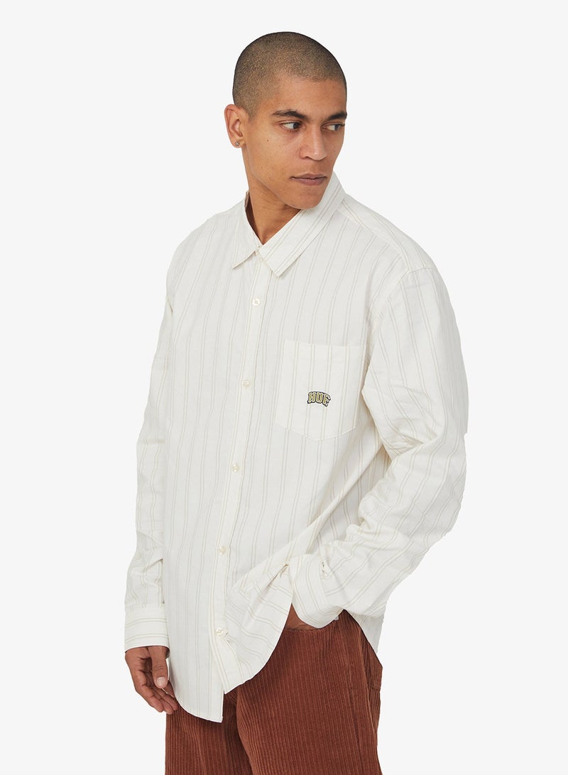 HUF CLASSIC ARCH LS OXFORD SHIRT - Image 1
