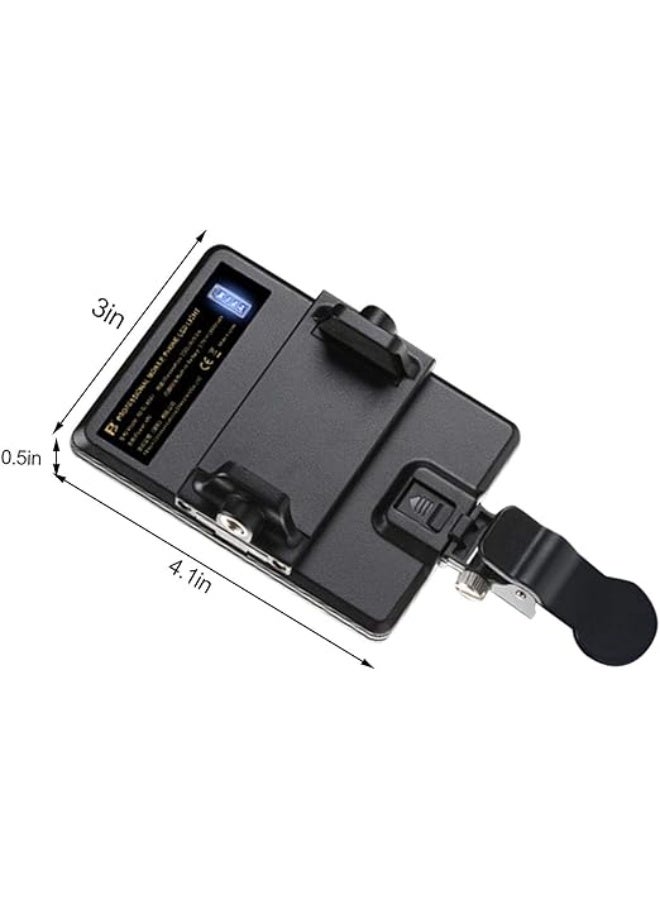 Gidenfly 60 LED High Power Rechargeable Clip Fill Video Light – Front & Back Clip, Portable Mobile Fill Lamp with 3 Adjustable Modes - Image 3