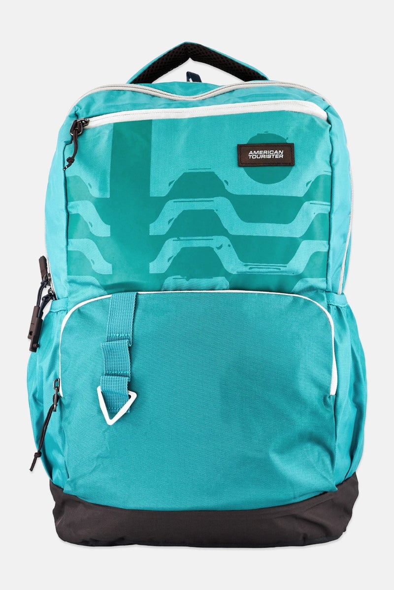 AMERICAN TOURISTER Women Brand Logo Backpack, Green - Image 1