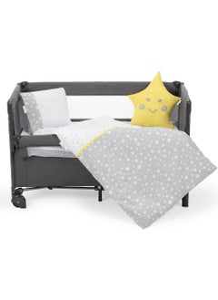 Sema Bebe Sema Baby 6 Pcs Luxury Park Mattress Baby Sleeping Set - Starry Nights  - Image 2