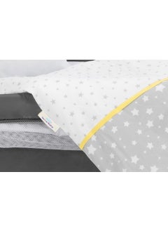 Sema Bebe Sema Baby 6 Pcs Luxury Park Mattress Baby Sleeping Set - Starry Nights  - Image 3