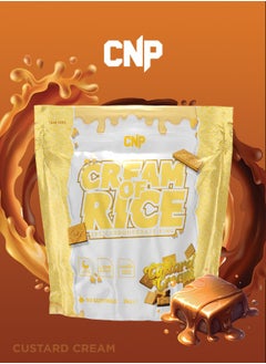 CNP Professional Cream of Rice - 2kg, Vanilla Custard Cream Flavor, High-Quality Complex Carbohydrates for Energy and Recovery  - Image 3