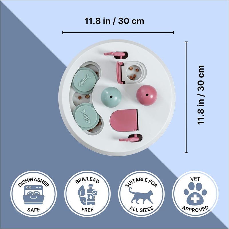 Trixie Activity Flip Board Strategy Game for Cats - 23CM - Image 3