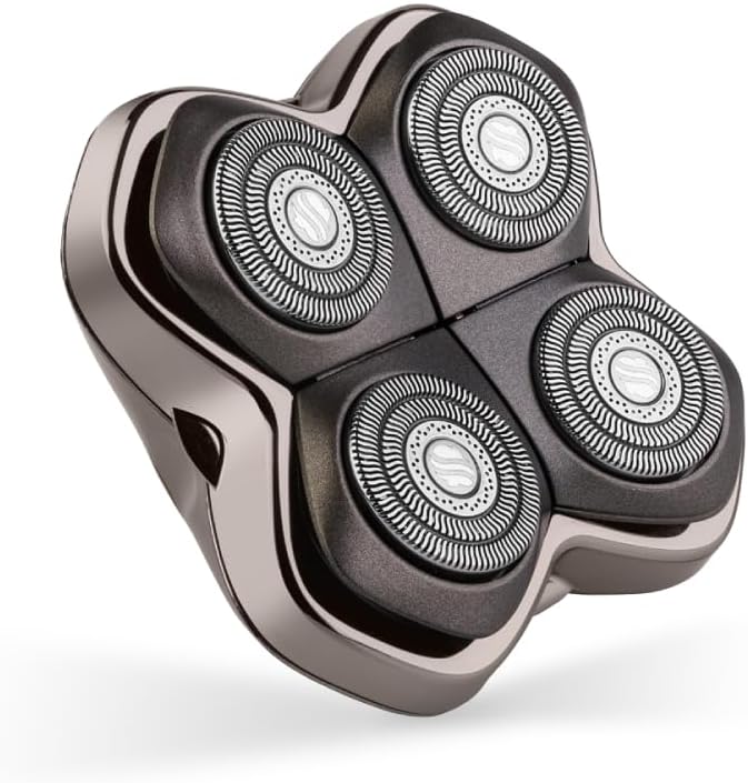 Skull Shaver Forte PRO 4 Head Replacement Blade for Pitbull Butterfly kiss pro  Palm Shavers  Best Electric Shaver  Head Shaver Blade Smooth Shave with Less Irritation