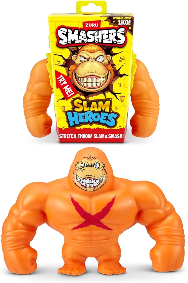 Smashers Slam Heroes Shark & Splatzilla Stretch Action Figures - Image 2