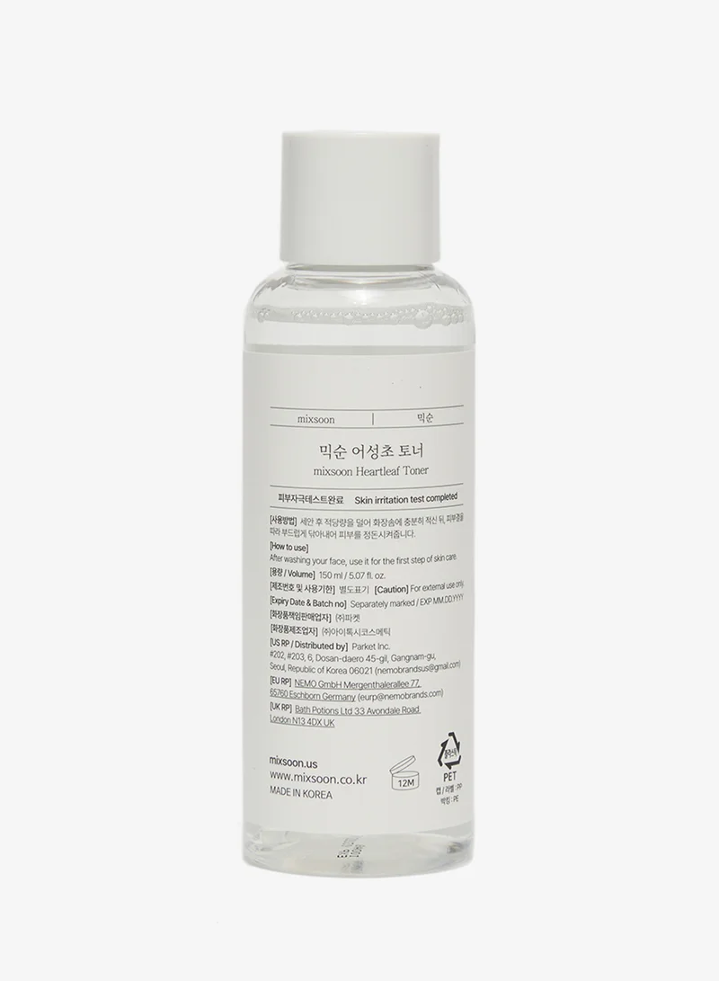 Mixsoon  Heartleaf Toner 150ml  | Best Price UAE