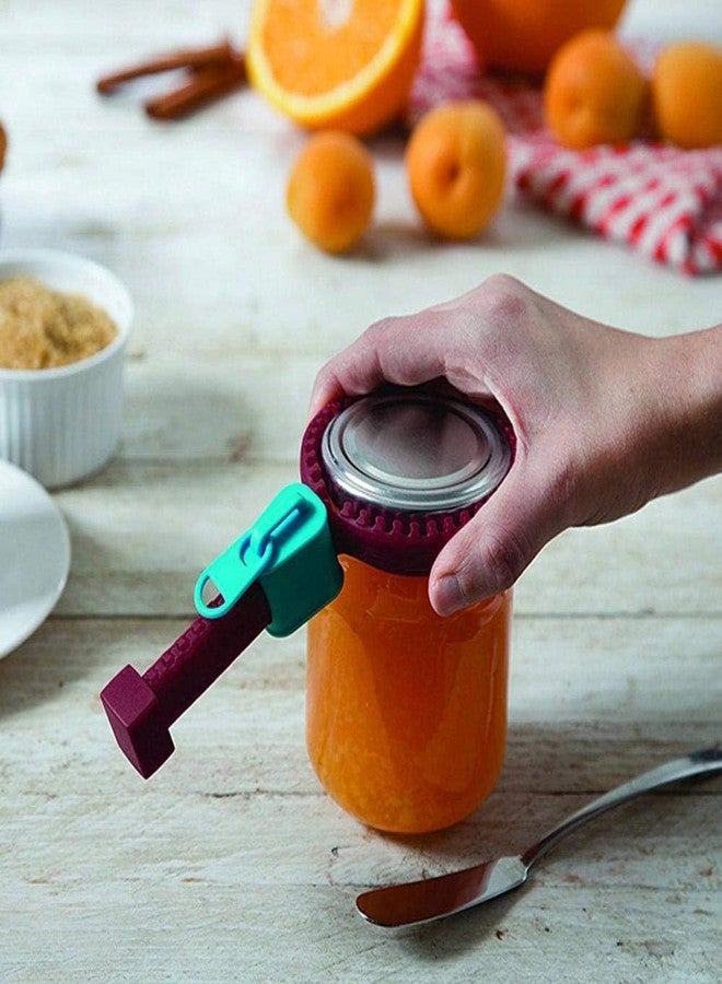 TUPERMAR Silicone Bottle Opener Can Opener Jar Openers Manual Zipper Type Zipper Opener Screw Cap Jar Openers Multifunctional Can Opener - Image 4