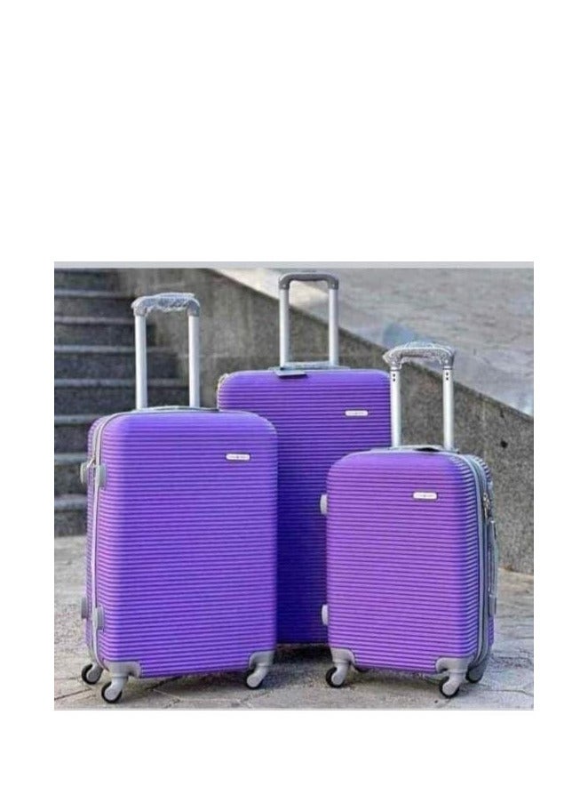 Unbreakable Spinner Luggage with TSA Lock, 4 Silent Spinner Wheels, and Double Expandable Zippers, ABS