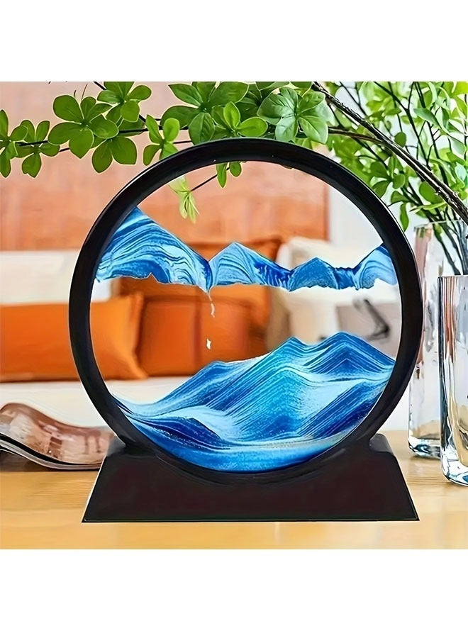 3D Flowing Sand Animation Living Room Decoration, Creative Hourglass Painting, As A Gift for Decorating Homes - Image 2