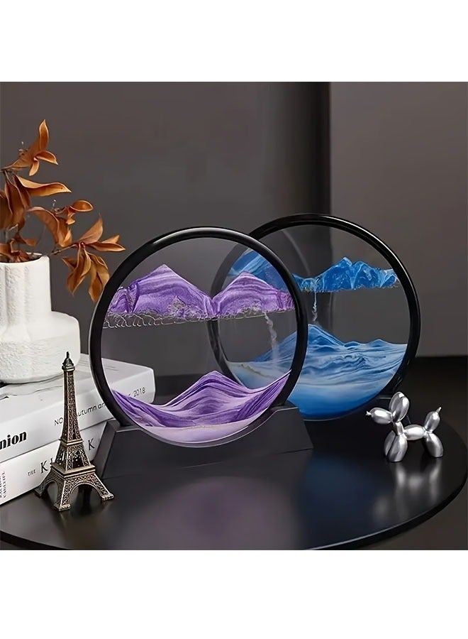 3D Flowing Sand Animation Living Room Decoration, Creative Hourglass Painting, As A Gift for Decorating Homes - Image 5