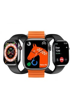 T86 Max Smart Watch 45mm Series 7 Full Screen HD Display with Silicone Strap For Mens and Womens