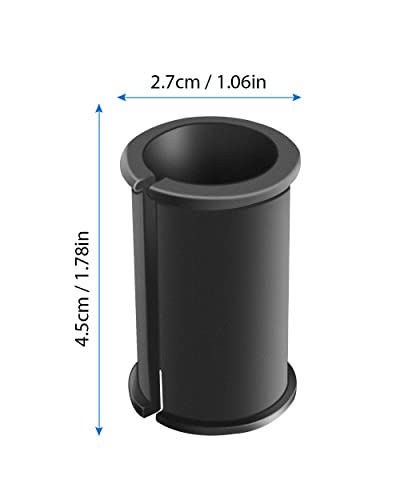 jidinung 6 Pack Microphone Shock Mount Spacer Rubber Tube Washer Compatible with Sony Camcorder Rode NTG, Sennheiser MKH418 MKH416 MKE600 FX3,FS7,FX6,FX8,FX9,NX80,FS5 and Shotgun Microphone - Image 2