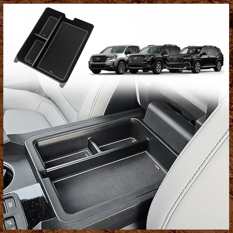 Muslogy Center Console Organizer for Honda Pilot 2023-2025 - Image 1