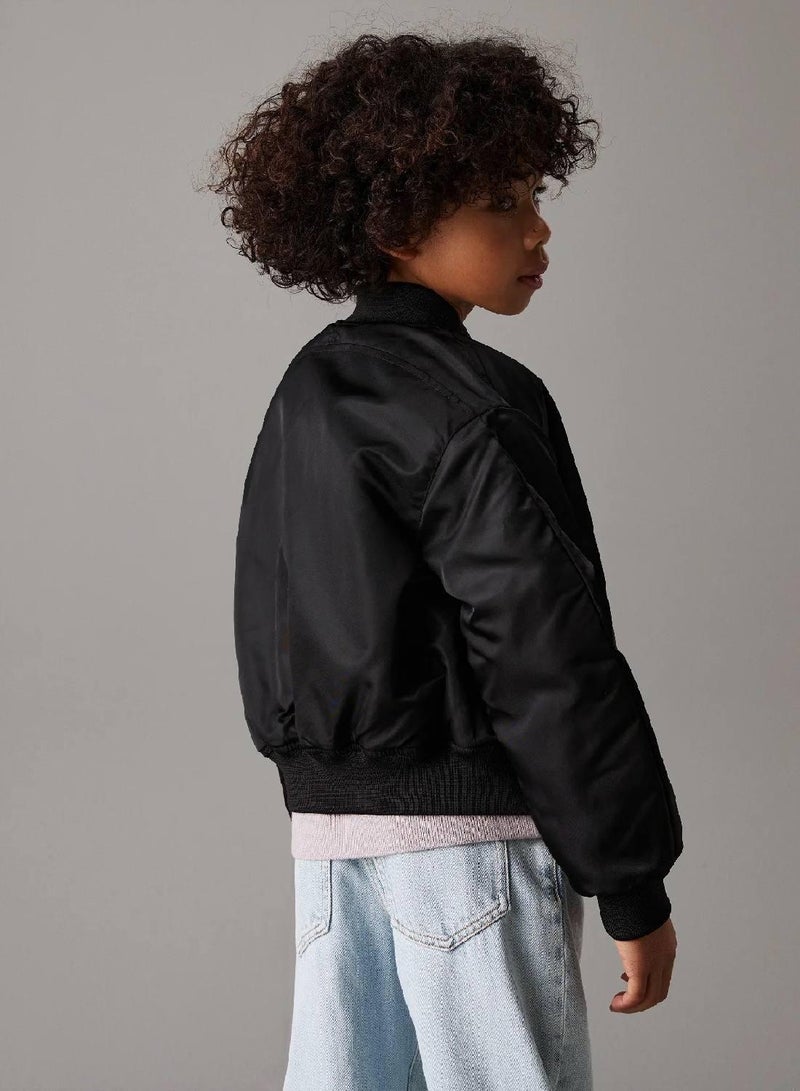 Calvin Klein Jeans Boxy Padded Bomber Jacket - Image 2