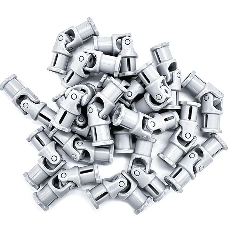 TZBTSTEAM 20pcs New Light Grey Universal"U" Joint 3L Compatible with legoes (61903/62520c01) Suspension & Drivetrain Robot Motor Robotics Advanced Building mindstorms EV3 NXT Part - Image 1