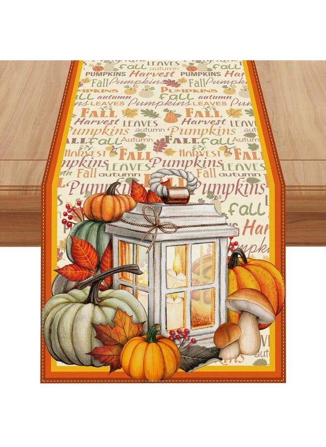 Linen Fall Table Runner 36 Inches Long Farmhouse Fall Leaves Pumpkin Table Decor Fall Autumn Thanksgiving Home Kitchen Dining Room Table Decorations - pzsku/Z9D2000FFC48D00A1B7F3Z/45/_/1733731490/e3318498-5624-4fcc-bd79-81445e42a50b