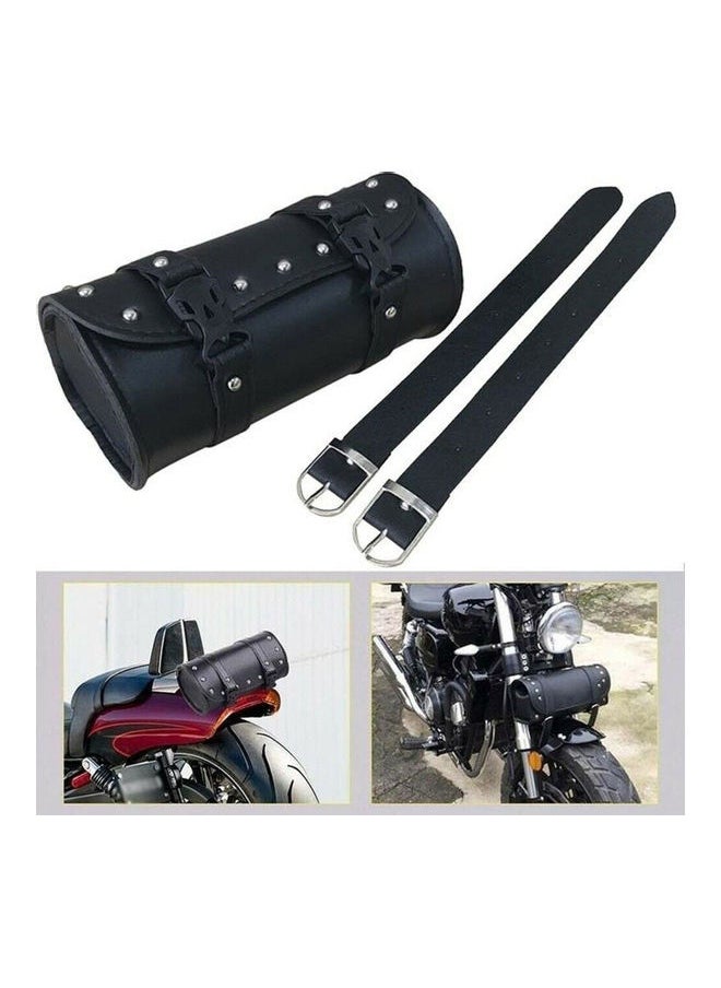 NIBEMINENT Motorcycle Pu Leather Front Fork Tool Pouch  - Image 2
