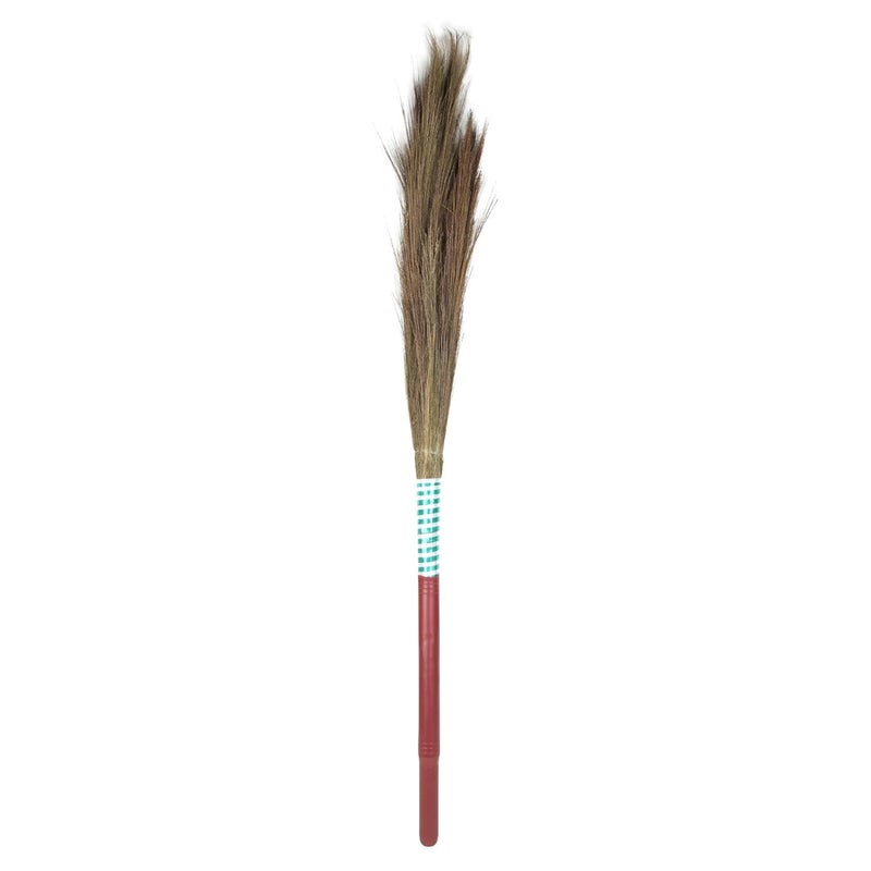 HELPER Broom Stick for Home Floor Cleaning Ceiling Cleaning Jhadu for Home Cleaning Single Lace Work Type Pack of 2 - Image 2