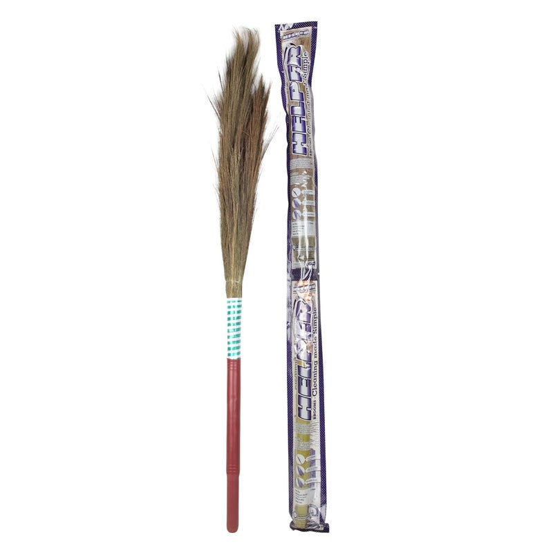 HELPER Broom Stick for Home Floor Cleaning Ceiling Cleaning Jhadu for Home Cleaning Single Lace Work Type Pack of 2 - Image 3