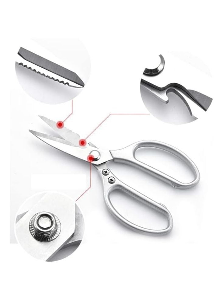 Premium Multi-Function Kitchen Scissors – Heavy Duty Stainless Steel Utility Shears - Image 2