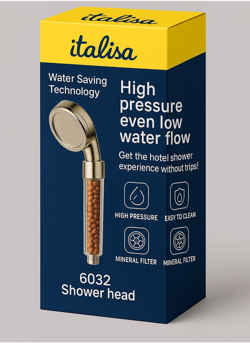 Italisa Italisa Dual Filter Shower Head – Italian Inspired Design | Reduces Chlorine & Bacteria for Softer Skin & Hair Fall reduction  - Image 5