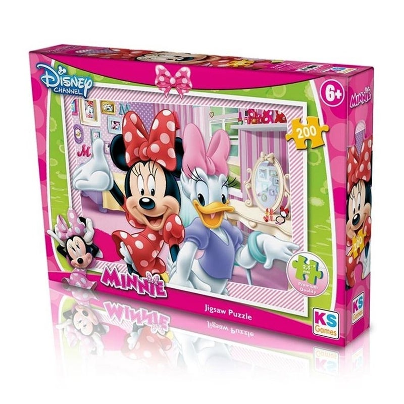كيه إس جيمز بازل ديزني ميني ماوس 200 قطعة - MN113 - Image 1