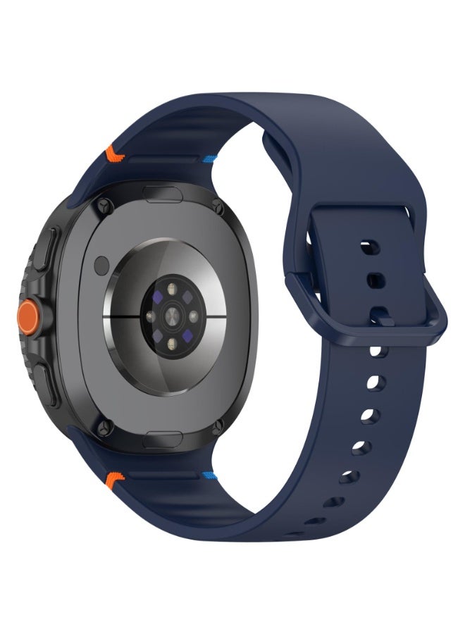 Sport Band for Samsung Galaxy Watch 8 Band 40mm 44mm/8 Classic 46mm Men Women,No Gap Soft Silicone Rubber Replacement Strap Waterproof Wristband for Samsung Galaxy Watch 8 Classic Bands 46 44 40 mm - Image 2