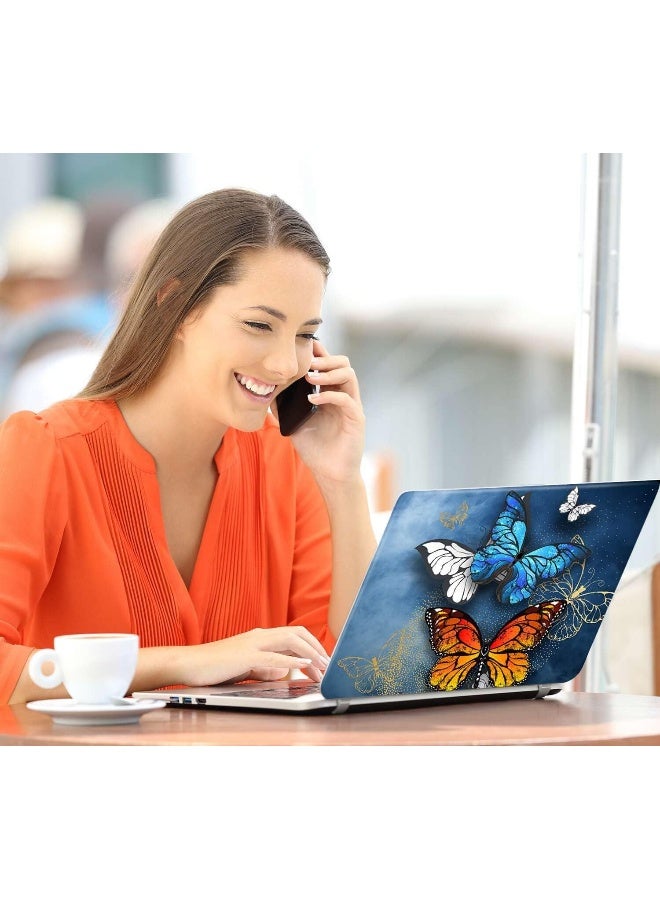 Home Trove RICHEN Laptop Notebook Skin Sticker Cover Decal Fits 12 13 13.3 14 15 15.4 15.6 inch Laptop Protector Notebook PC | Easy to Apply, Remove and Change Styles (Colorful Butterflies) - Image 4