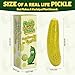 A AIFAMY Fart Sounds Pickle 30 Unique Farts Farting Cucumber Toy Funny Gag Gift Idea for Adults Friends and Family Coworkers Office Gag - Image 4