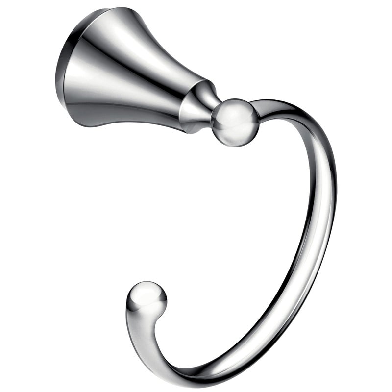 Moen YB5286CH Wynford Bathroom Hand Towel Ring Chrome - Image 2