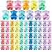 Niceup 360pcs Bear Mini Figurines to Hide 06in Plastic Counting Sorting Bears Translucent Tiny Acrylic Resin Teddy Miniatures for Baby Shower Party Game Vase Fillers Classroom DIY Crafts - Image 2