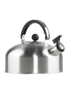 Bister Whistling Tea Kettle Light Weight Size 3.0 Liter Silver Polishing Color, Tea Pots for Stove Top Food Grade Stainless Steel with Folding Handle, Loud Whistle Kettle for Tea, Coffee, Milk - Milk White  - Image 4