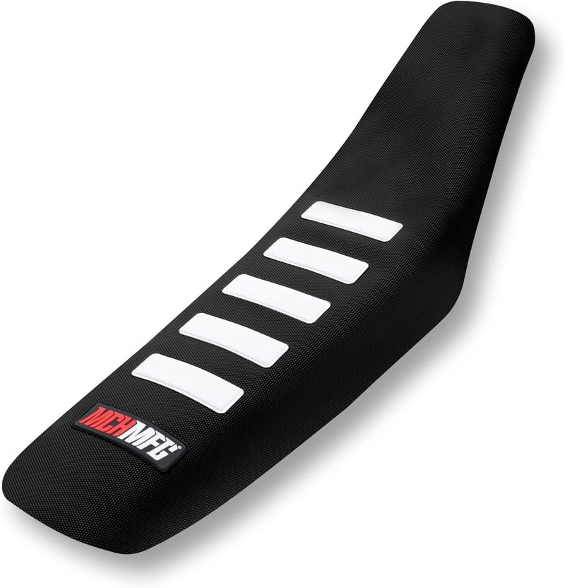 MCHMFG غطاء مقعد دراجة نارية عالمي MCHMFG - مطاط غير قابل للانزلاق مع تصميم مخطط - Image 1