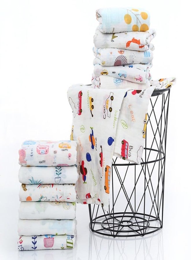 TERI BERI Muslin Bath Towel for Babies 100% Cotton Towels for Newborn Baby Extra Soft and Absorbent Bathing Towel, Infants Toddlers Boys and Girls (Pack of 1) White (110 x 110 cm) - Image 1