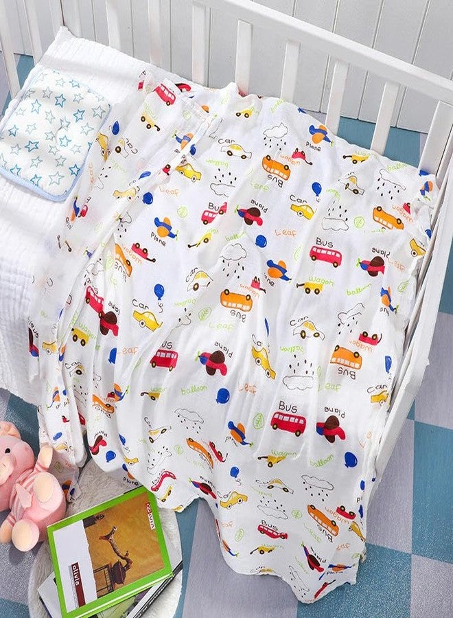 TERI BERI Muslin Bath Towel for Babies 100% Cotton Towels for Newborn Baby Extra Soft and Absorbent Bathing Towel, Infants Toddlers Boys and Girls (Pack of 1) White (110 x 110 cm) - Image 3