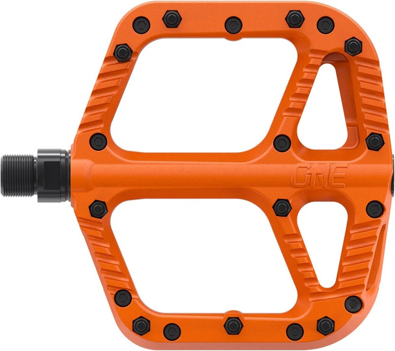 OneUp Components Composite Pedals – Lightweight, Durable Flat Bike Pedals for Mountain Bikes (MTB) - Image 1