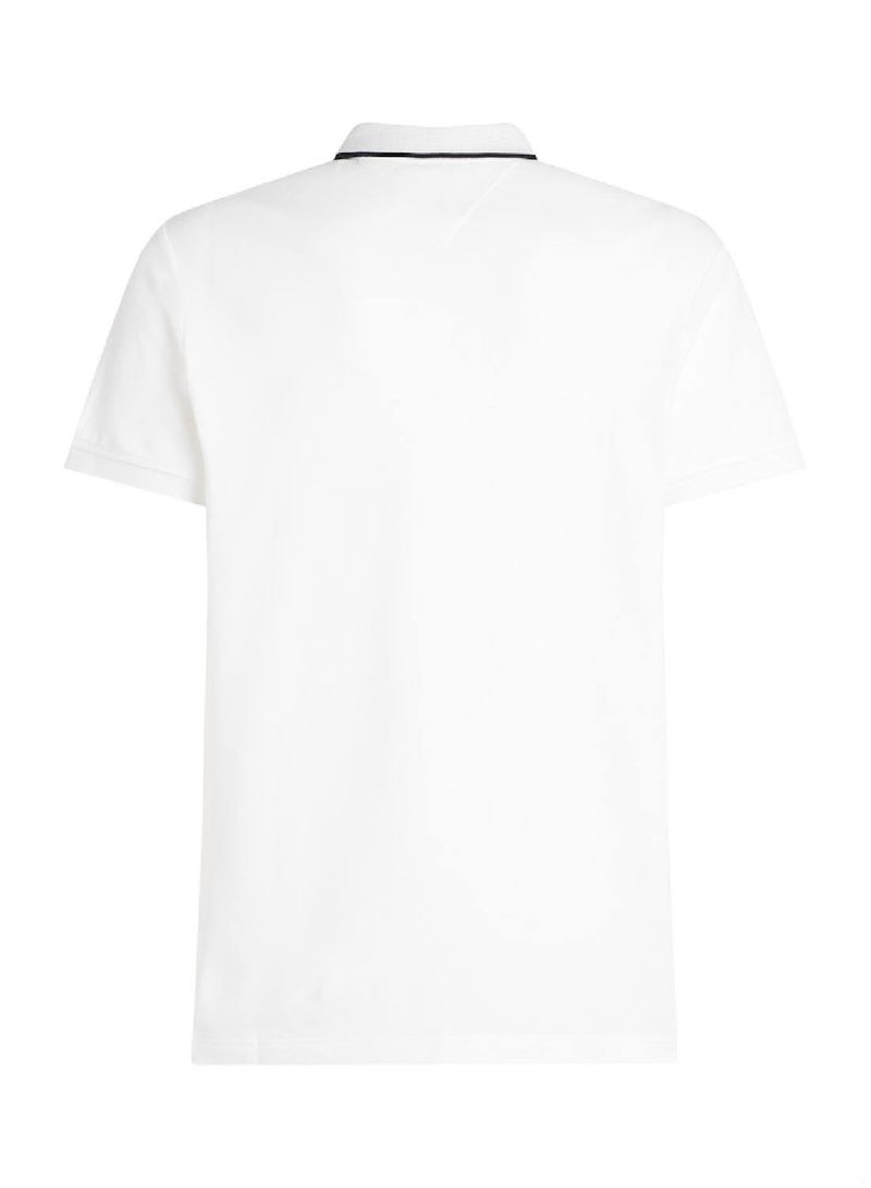 TOMMY HILFIGER Slim Tipped Polo Shirt - Image 3